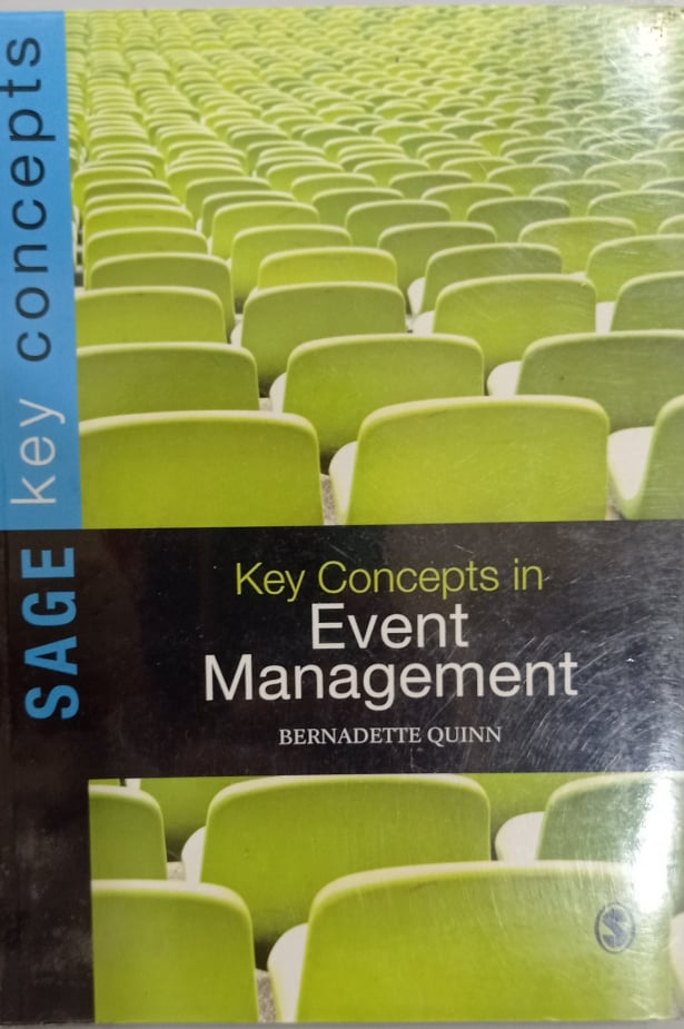 Book cover: Key concepts in event management
