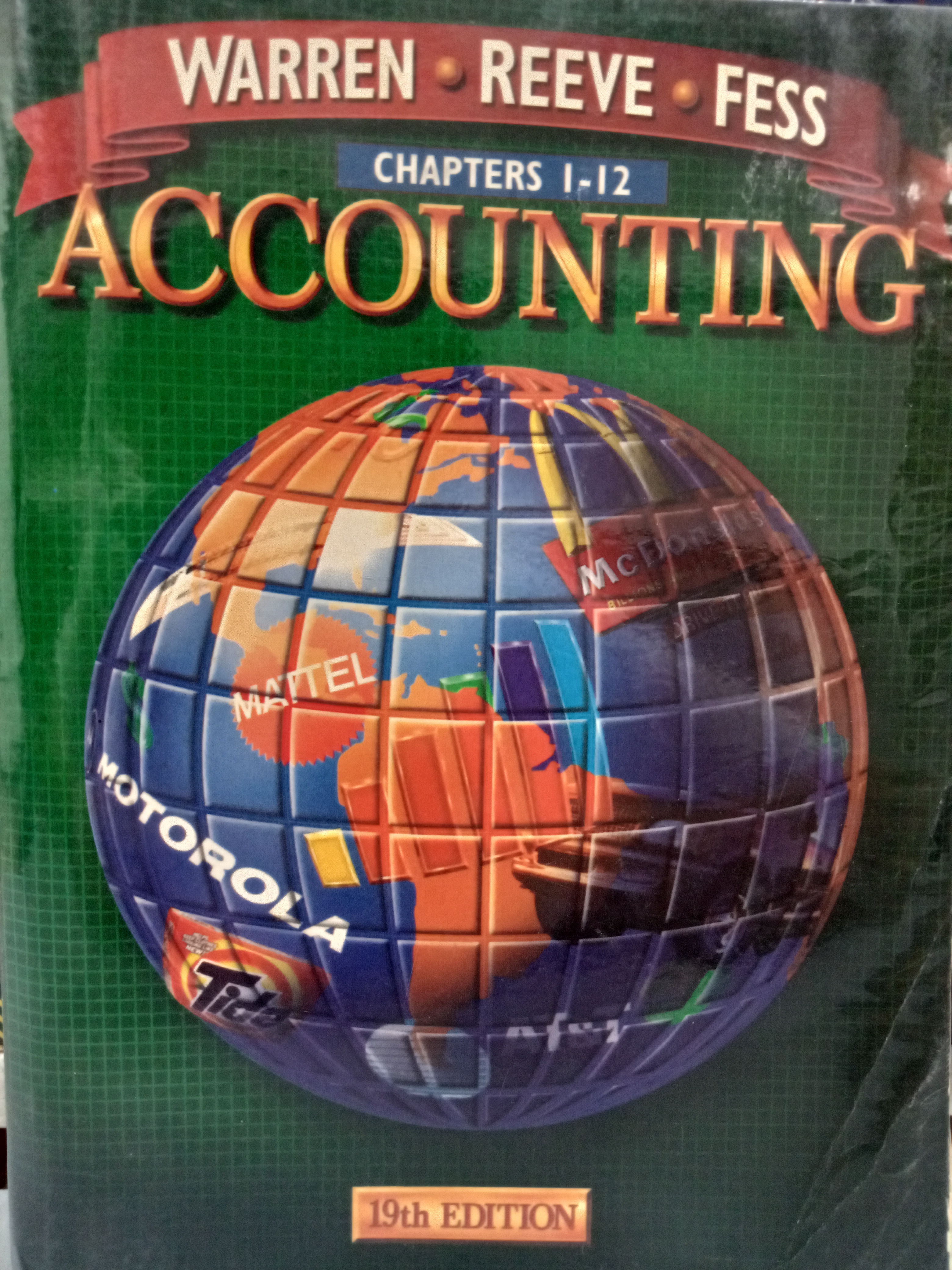 Book cover: Accounting