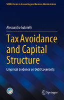 Book cover: Tax avoidance and capital structure : empirical evidence on debt covenants