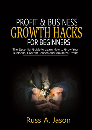 Book cover: Profit and business growth hacks for beginners : the essential guide to learn how to grow your business, prevent losses and maximize profits