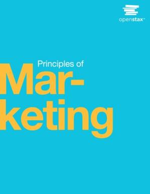 Book cover: Principles of marketing