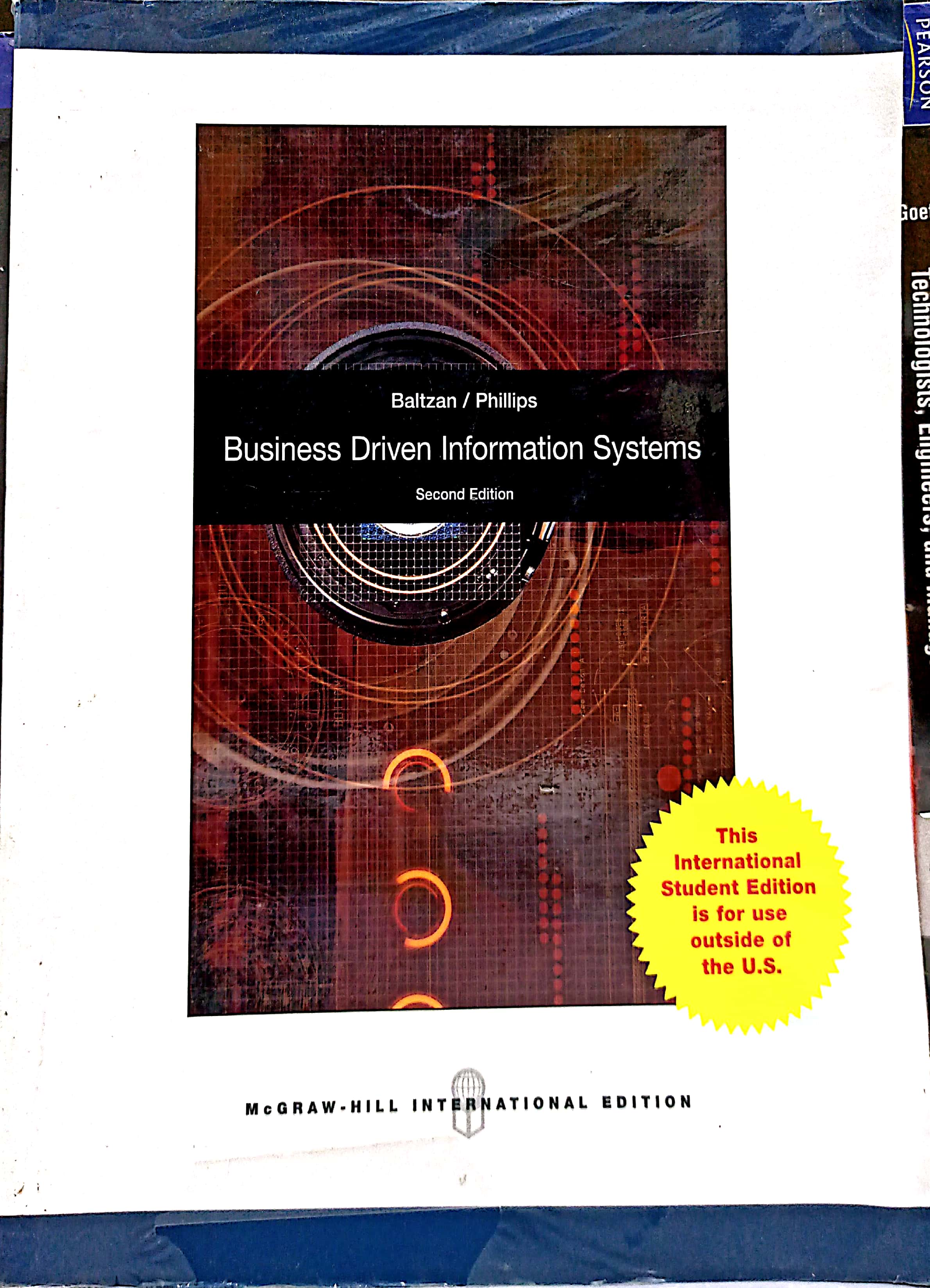 Book cover: Business driven information systems