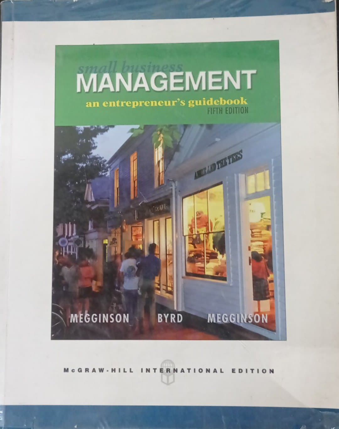 Book cover: Small business management: an entrepreneur's guidebook
