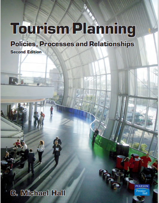 Book cover: Tourism planning: policies, processes and relationships.