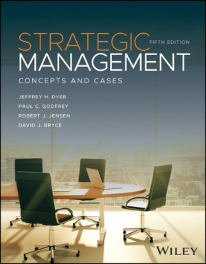 Book cover: Strategic management