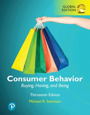 Book cover: Consumer behavior : buying, having, and being