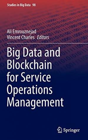 Book cover: Big data and blockchain for service operations management