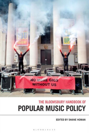 Book cover: The Bloomsbury handbook of popular music policy