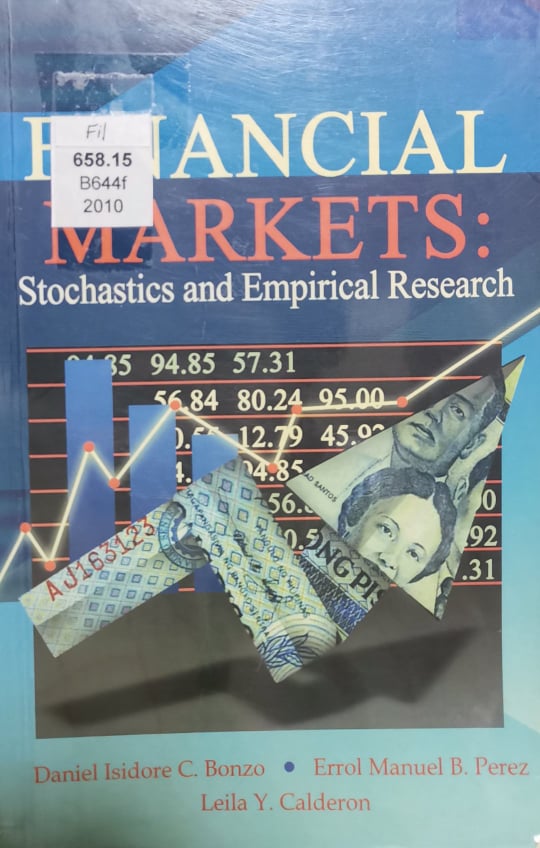 Book cover: Financial markets: stochastics and empirical research