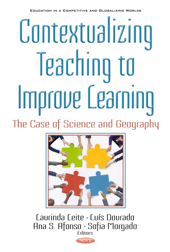 Book cover: Contextualizing teaching to improving learning: the case of science and geography.