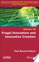 Book cover: Frugal innovation and innovative creation