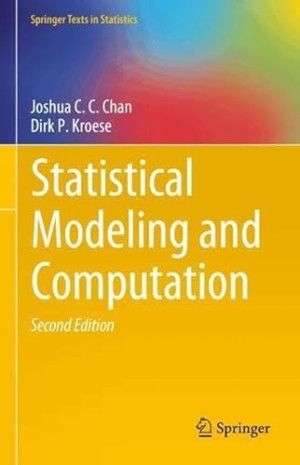 Book cover: Statistical modeling and computation