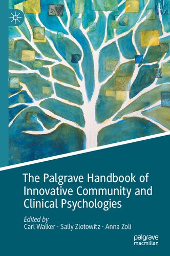 Book cover: The Palgrave handbook of innovative community and clinical psychologies.