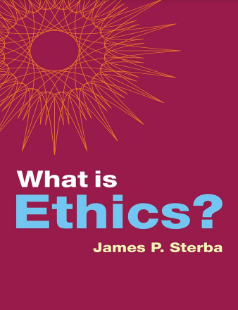 Book cover: What is ethics.