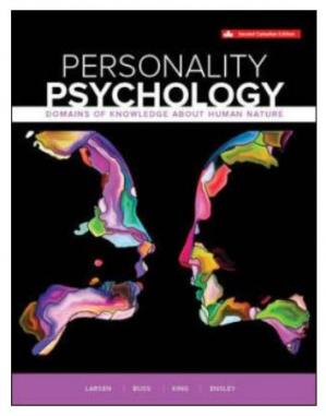 Book cover: Personality psychology : domains of knowledge about human nature
