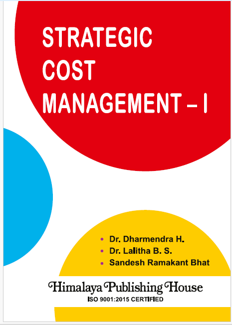 Book cover: Strategic cost management – i