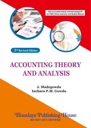 Book cover: Accounting theory and analysis