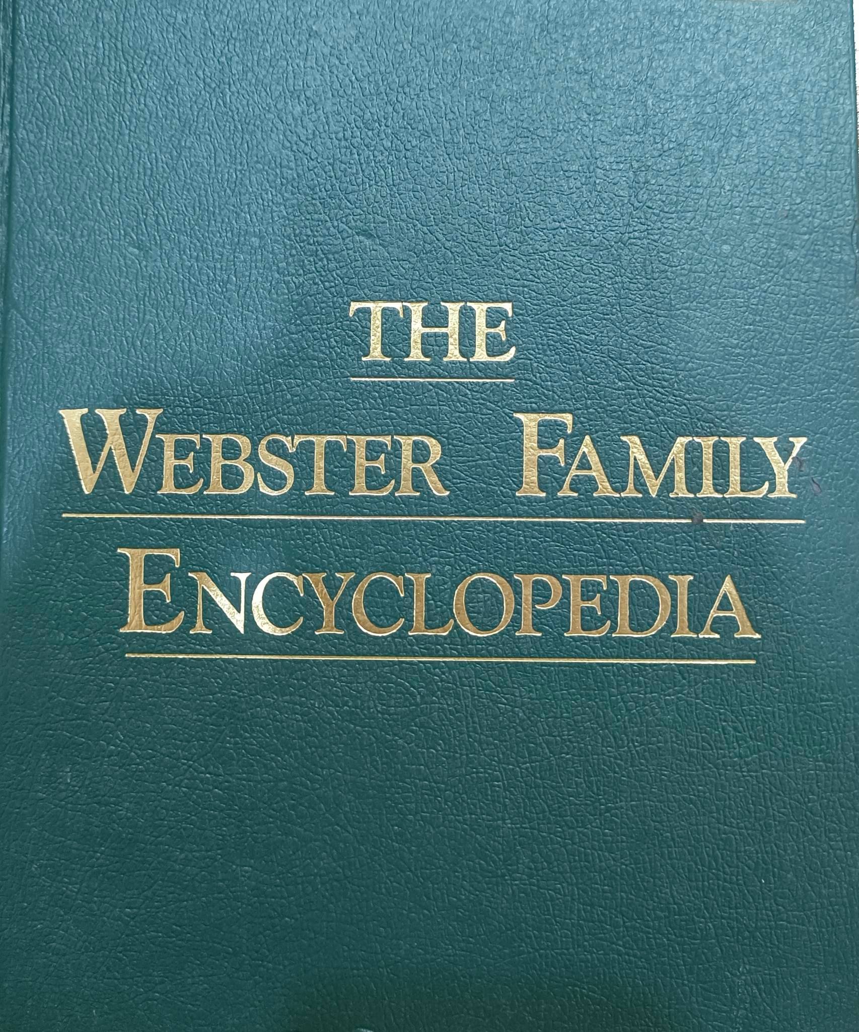 Book cover: The Webster family encyclopedia : volume 2