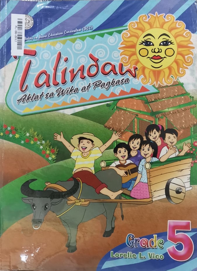 Book cover: Talindaw : aklat sa wika at pagbasa