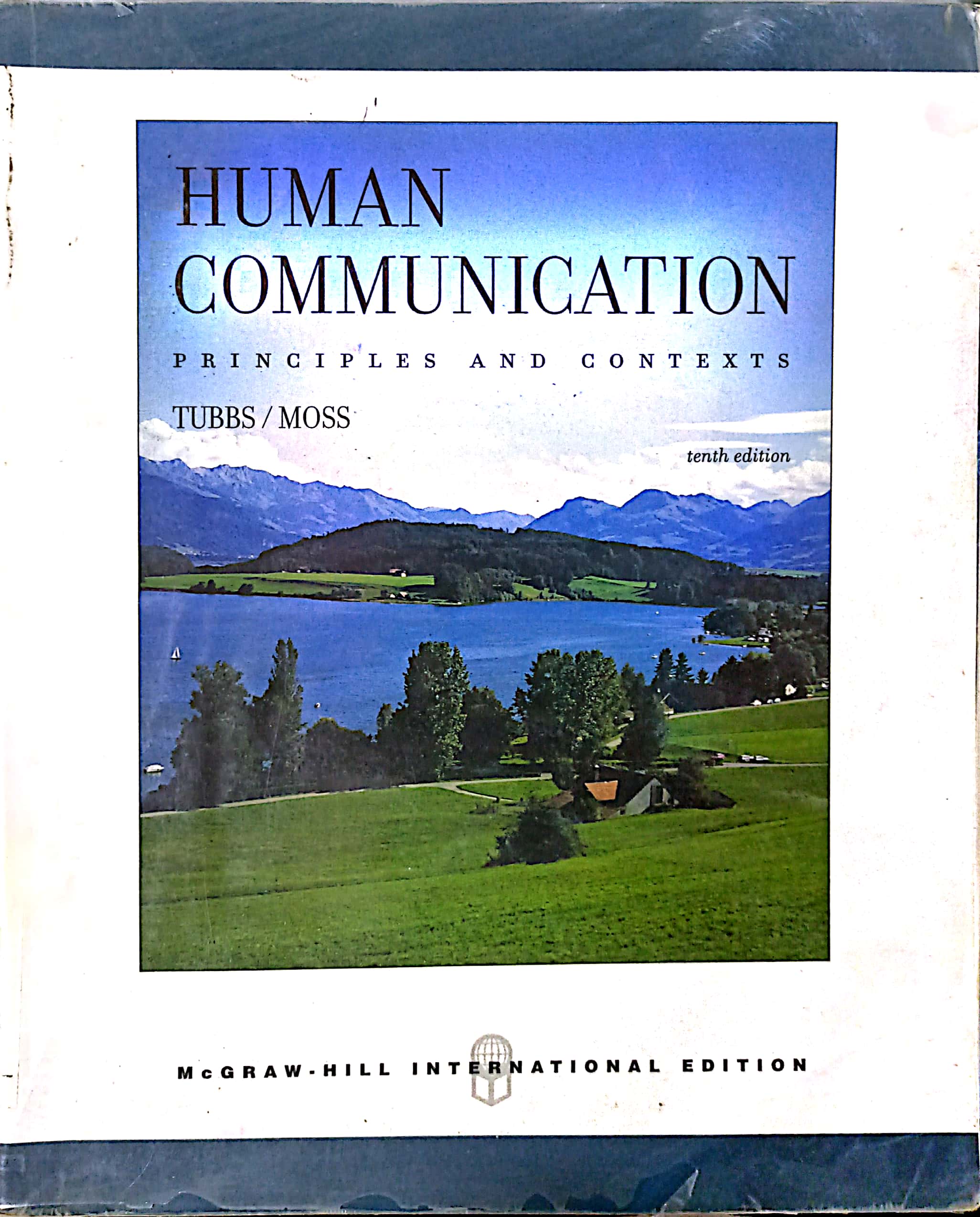Book cover: Human communication : principles and contexts
