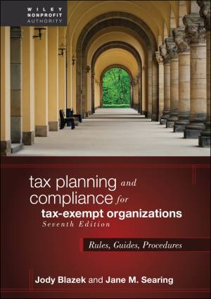 Book cover: Tax planning and compliance for tax‐exempt organizations : rules, guides, procedures