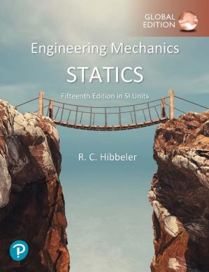 Book cover: Engineering mechanics : statics