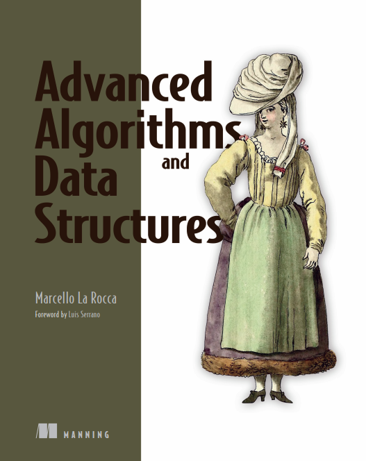 Book cover: Advanced algorithms and data structures