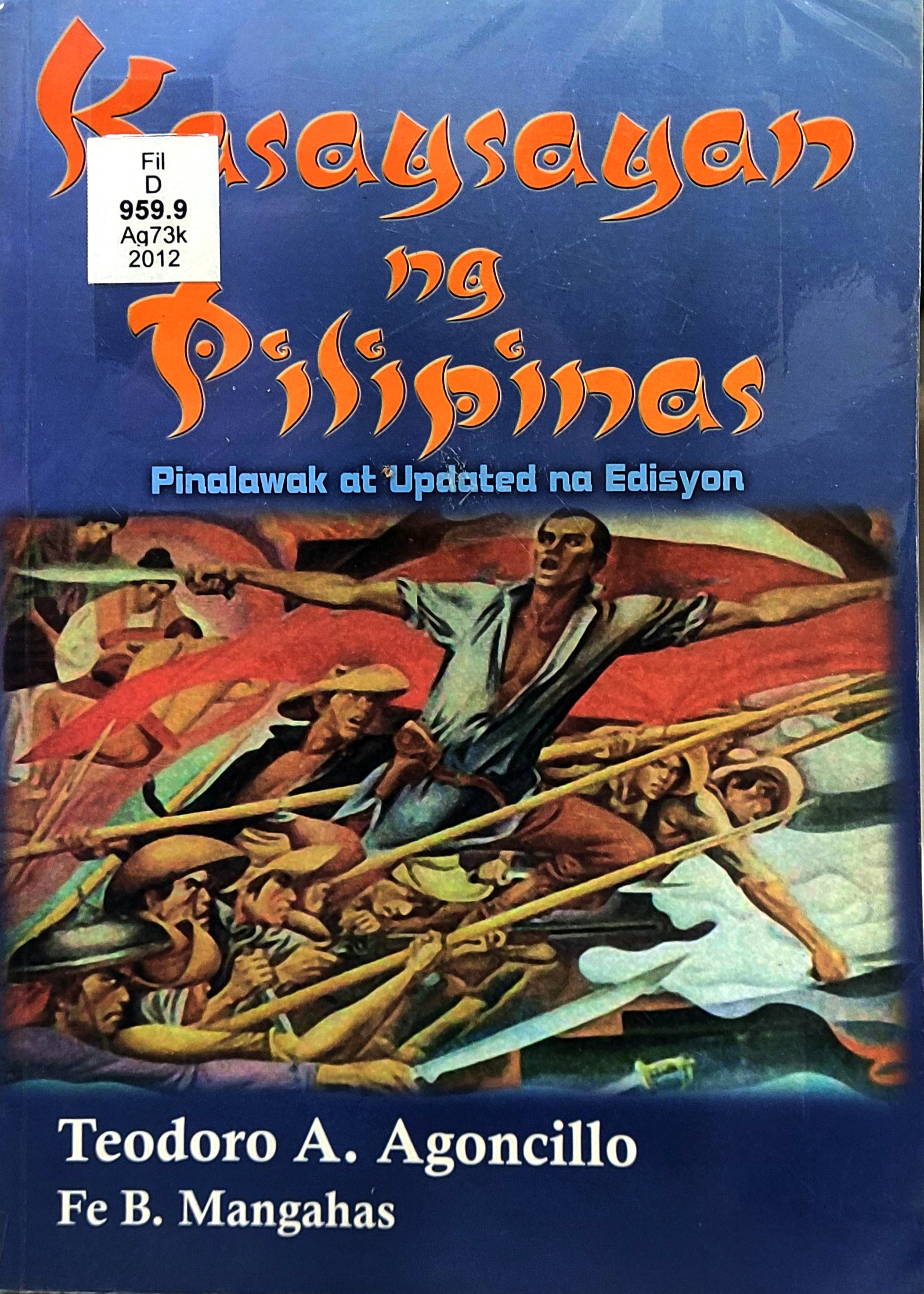 Book cover: Kasaysayan ng Pilipinas : pinalawak at updated na edisyon