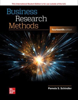 Book cover: Business research methods