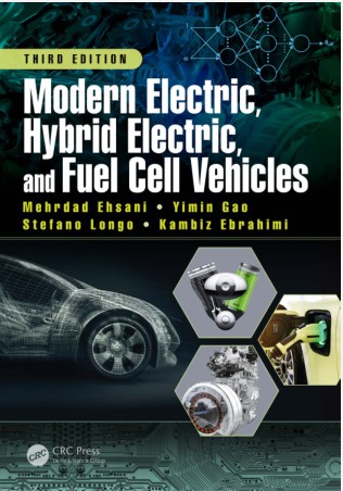 Book cover: Modern electric, hybrid electric and fuel cell vehicles