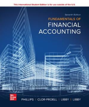 Book cover: Fundamentals of financial accounting