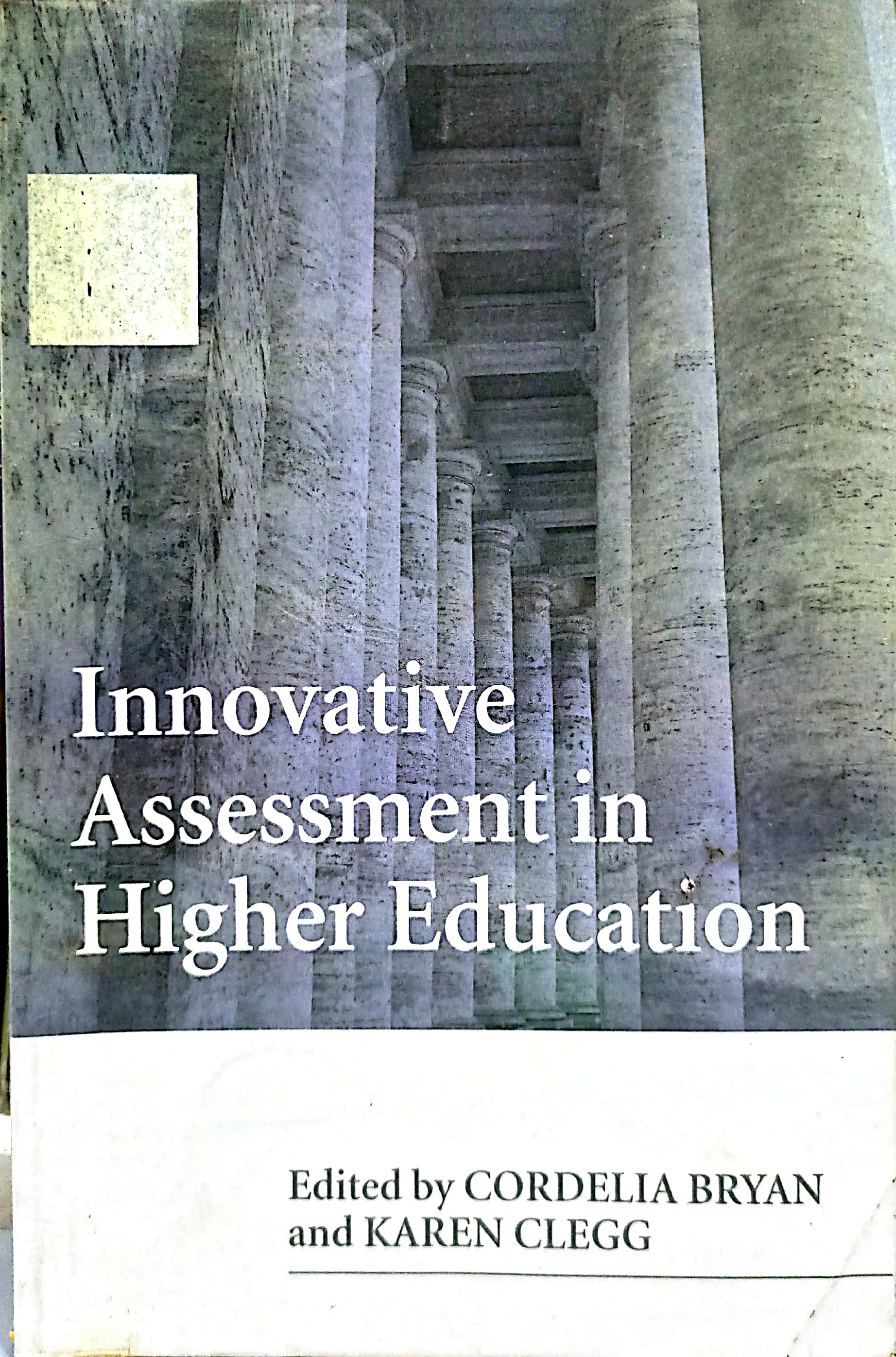 Book cover: Innovative assessment in higher education