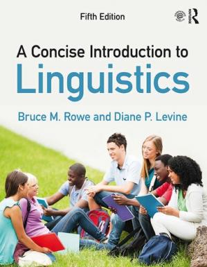 Book cover: A Concise introduction to linguistics
