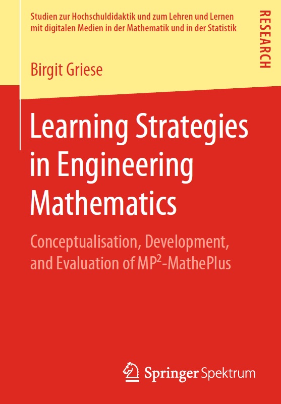 Book cover: Learning strategies in engineering mathematics: conceptualisation, development, and evaluation of MP²-MathePlus