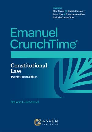 Book cover: Emanuel crunch time for constitutional law