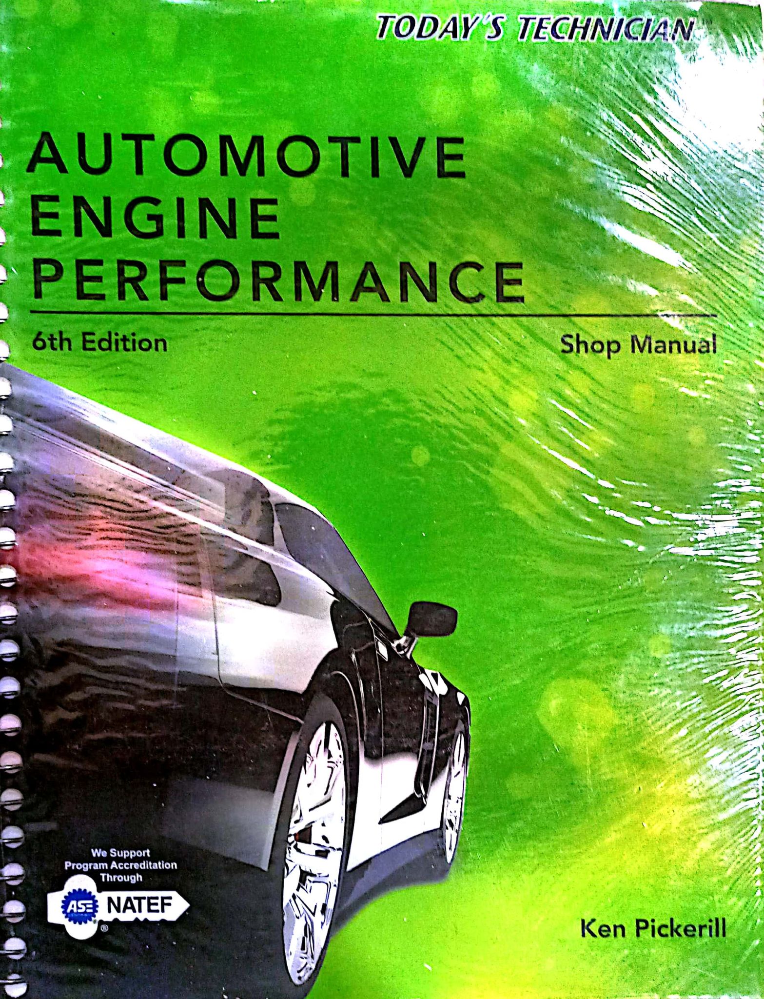 Book cover: Shop manual for automotive engine performance
