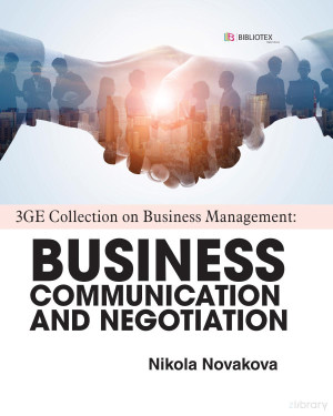 Book cover: 3Ge collection on business management : business communication and negotiation