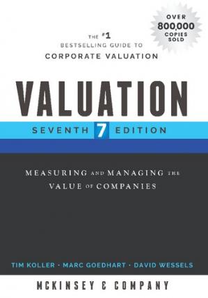 Book cover: Valuation : measuring and managing the value of companies