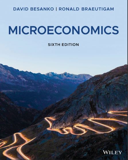 Book cover: Microeconomics