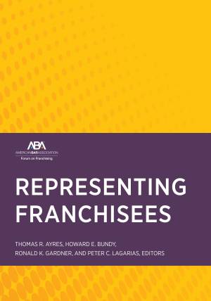 Book cover: Representing franchisees
