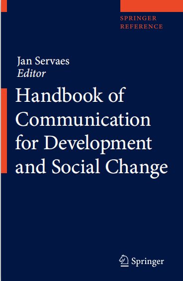 Book cover: Handbook of communication for development and social change