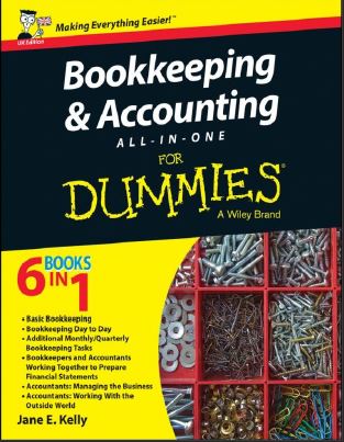 Book cover: Bookkeeping & accounting all-in-one for dummies