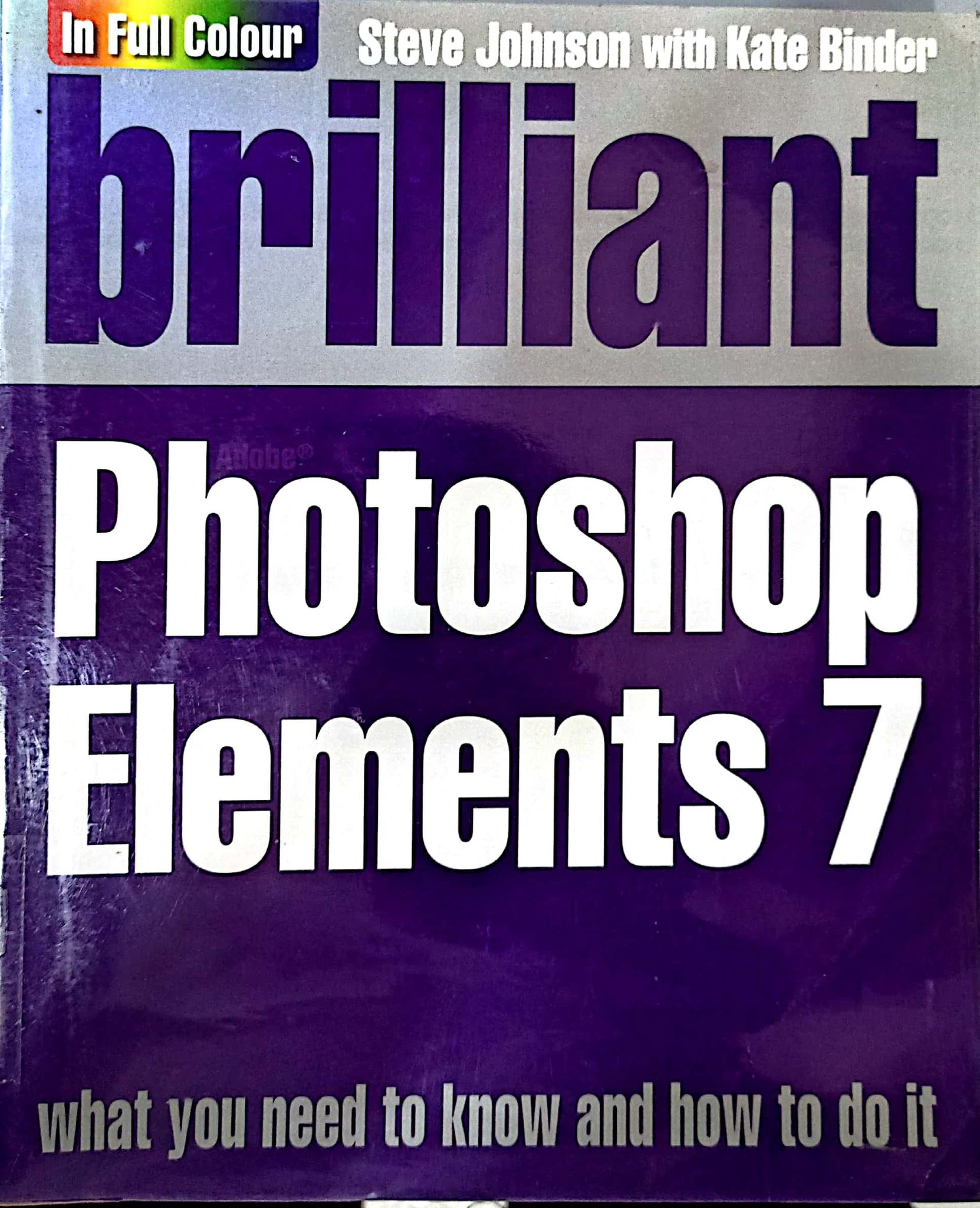 Book cover: Brilliant adobe photoshop elements 7