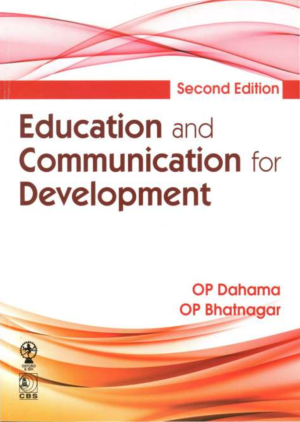 Book cover: Education and communication for development