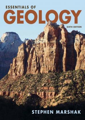 Book cover: Essentials of geology.