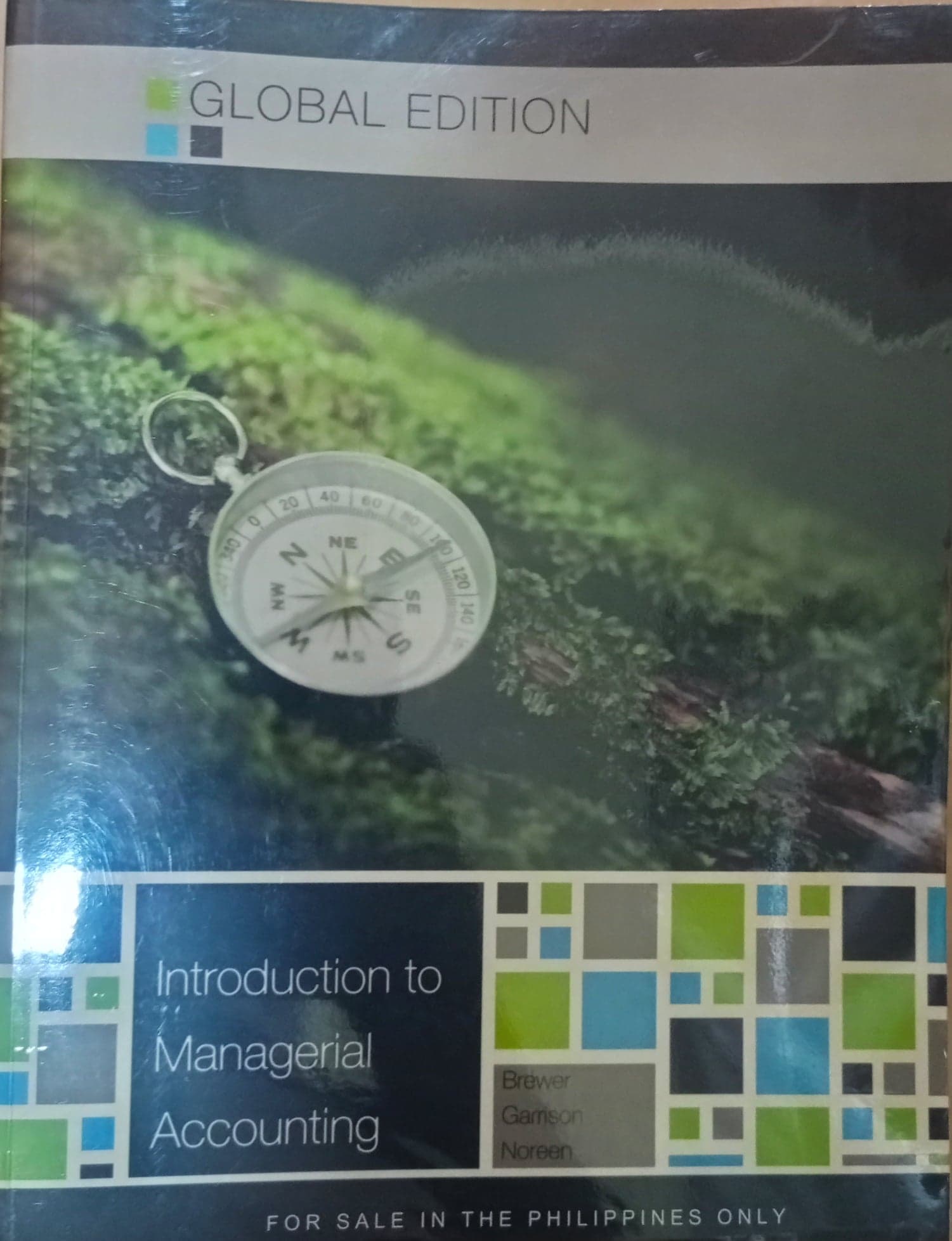 Book cover: Introduction to managerial accounting