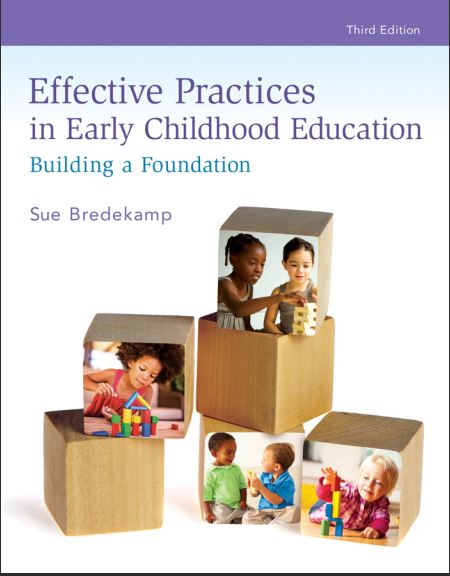 Book cover: Effective practices in early childhood education: building a foundation.