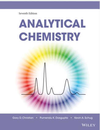Book cover: Analytical chemistry