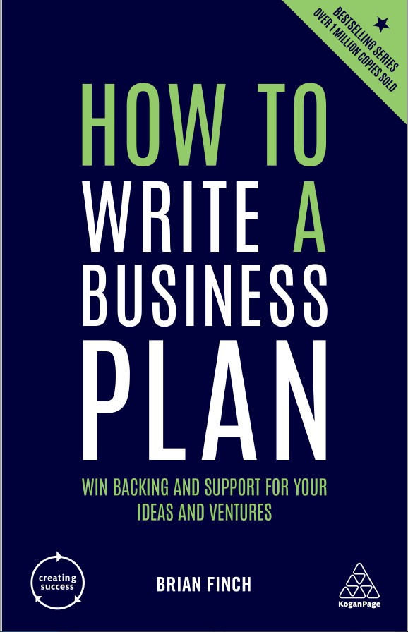 Book cover: How to write a business plan: win backing and support for your ideas and ventures.