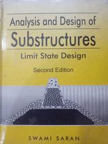 Book cover: Analysis and design of substructures limit state design